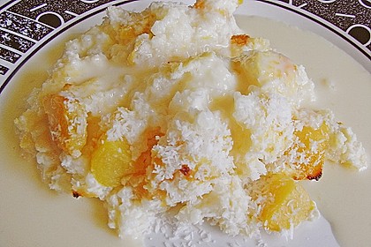 Feiner Pfirsich - Milchreis - Auflauf 3