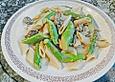 Penne mit Spargel - Morchel - Ragout