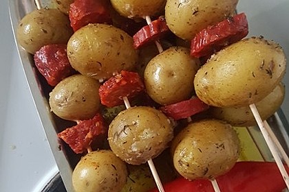Spanische Kartoffelspieße 9