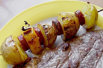 Spanische Kartoffelspieße 6