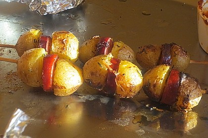 Spanische Kartoffelspieße 7