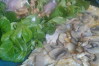 Pizza - Omelette mit Champignons 5