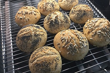 Schnell gezauberte Sonntagsbrötchen
