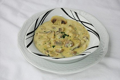 Rahm - Champignons