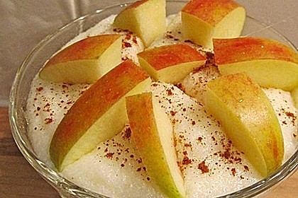 Apfel - Zimt - Grießkoch 1