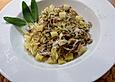 Buchweizennudeln mit Gem&uuml;se und Salbeibutter