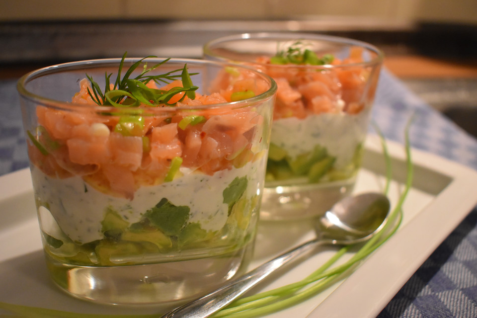 Avocado - Lachs - Tatar (Rezept mit Bild) von tim2 | Chefkoch.de