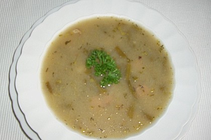 Gr&uuml;ne Bohnensuppe 1