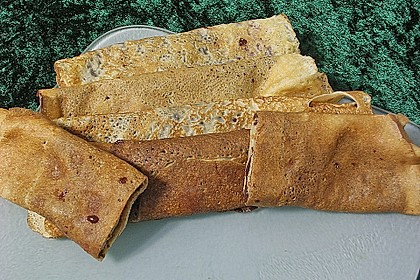 Überbackene Schinken - Käse - Crepes 3