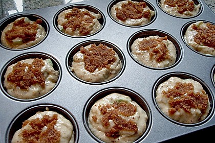Rhabarber - Muffins 2
