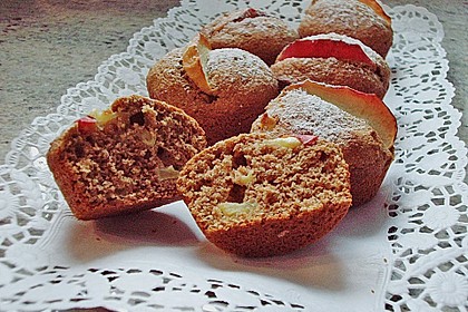 Apfel - Muffins mit Ahornsirup 2