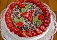 Erdbeer - Quark - Torte