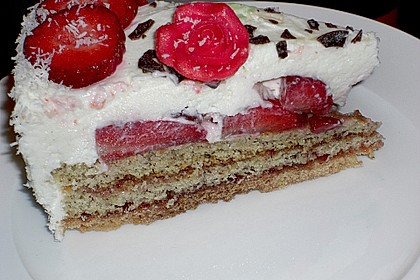 Erdbeer - Quark - Torte 1