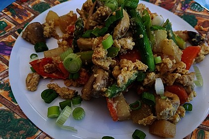 Rührei mit Spargel 1
