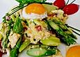 R&uuml;hrei mit Spargel