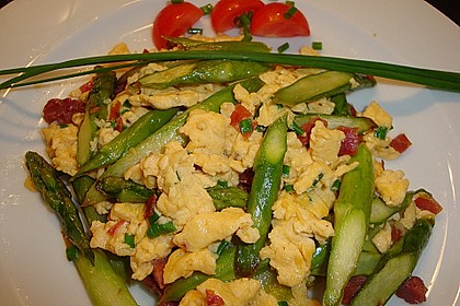 Rührei mit Spargel 3