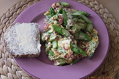 Rührei mit Spargel 16