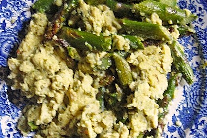 Rührei mit Spargel 30