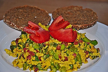 Rührei mit Spargel 12