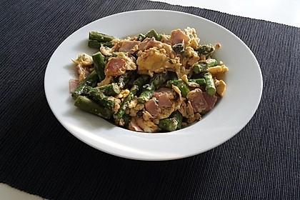Rührei mit Spargel 6