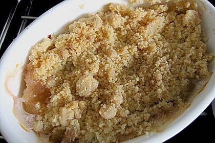 Rhabarber Crumble