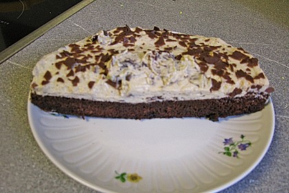 Bananen - Stracciatella Torte 3