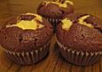 Double Chocolate Cheese Cake Muffins