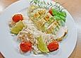 Knoblauch - H&uuml;hnchen auf Avocadomus