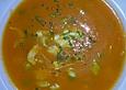 Karottensuppe mit Gefl&uuml;gel