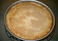 Apfel - Mandelkuchen mit Sahne - Guss a la M&auml;usle