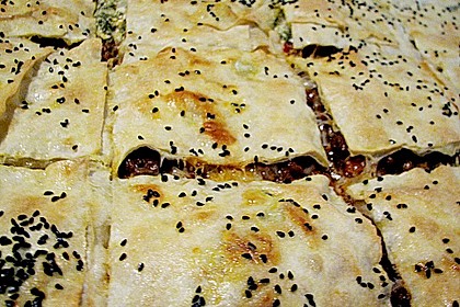 B&ouml;rek auf dem Backblech 5