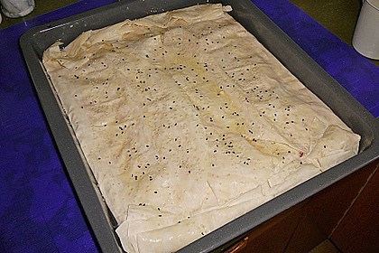 B&ouml;rek auf dem Backblech 7