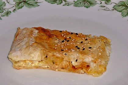 B&ouml;rek auf dem Backblech 9