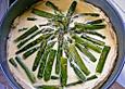 Spargel - Ziegenk&auml;se - Kuchen