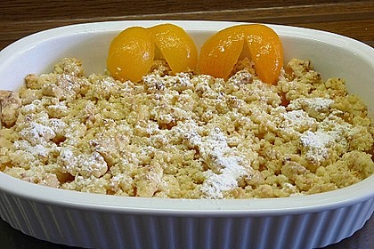 Roros überbackener Aprikosencrumble 5