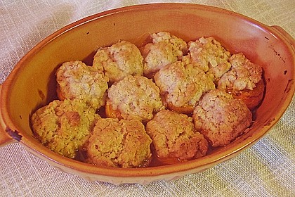 Roros überbackener Aprikosencrumble 4