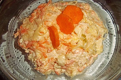 M&ouml;hren - Sauerkraut - Salat