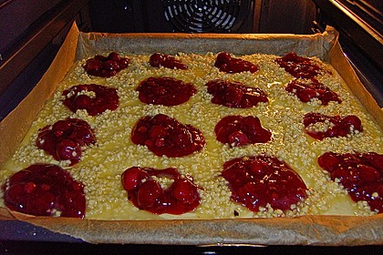 Rote Gr&uuml;tze - Kuchen vom Blech 2