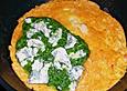 Spinat - K&auml;se - Omelett
