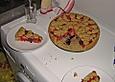 Gedeckter Apfel - Cranberry - Kuchen