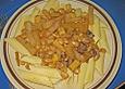 Penne mit s&uuml;&szlig; - scharfer Gem&uuml;seso&szlig;e