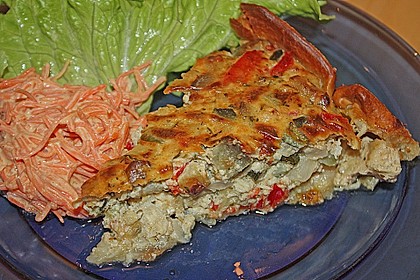 Brie - Gem&uuml;se - Quiche