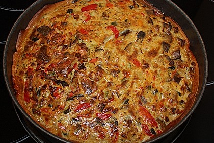 Brie - Gem&uuml;se - Quiche 1