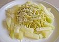 B&auml;rlauch - Linguine mit Kohlrabi