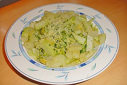 B&auml;rlauch - Linguine mit Kohlrabi 3