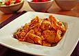 Tortellini - Auflauf mit Schinken und Ananas