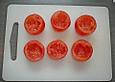 Gef&uuml;llte Tomaten als Vorspeise oder Amuse Gueule
