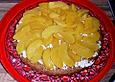 Giottootorte mit Pfirsichen