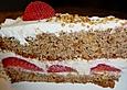 Erdbeer - Amaretti - Mandel - Torte