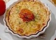 Feurige Krabben Quiche